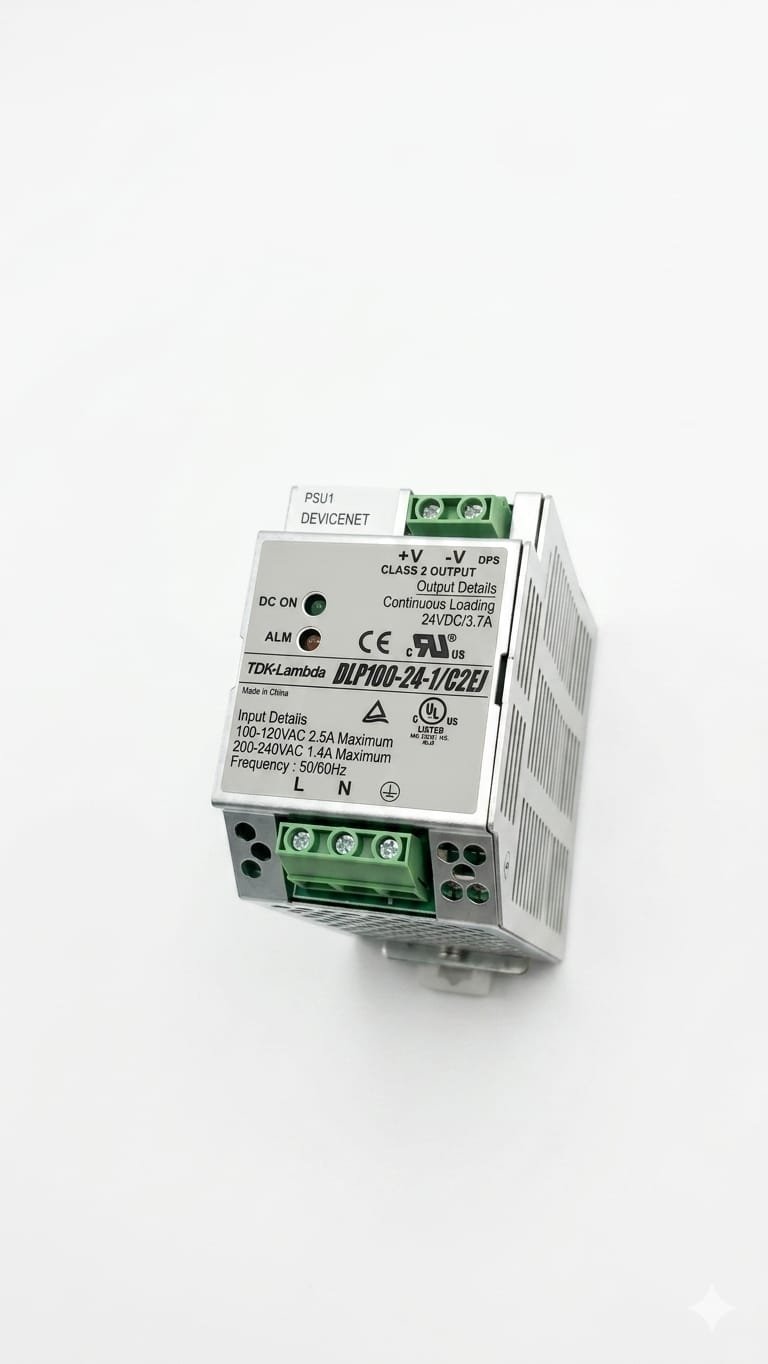 Fuente de alimentación conmutada para montaje en Riel DIN. Salida (Output): 24V DC / 3.7A imagen 2